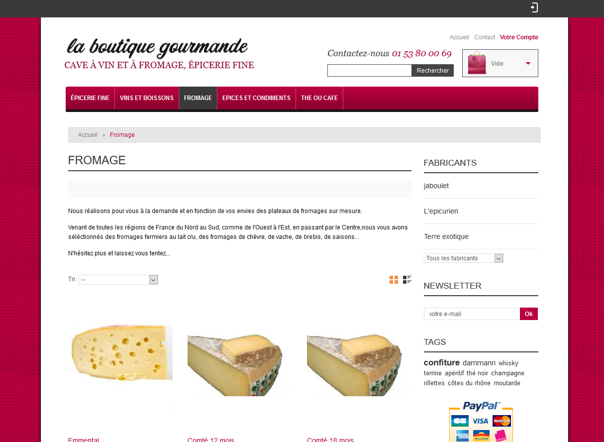 Création De Site Web Sous Prestashop - 